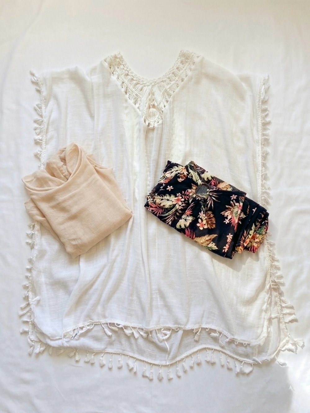 Mini Closet Refresh - 3 Pieces Size L/XL/PLUS - Skirt, Top & Beach/Pool Cover Up